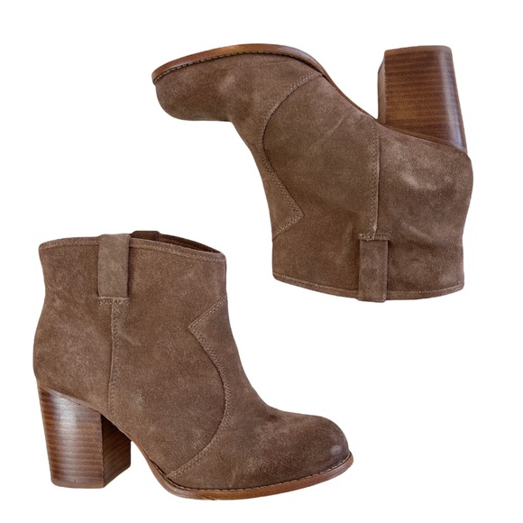 Splendid Lakota Suede Ankle Booties Size 8M - Picture 4 of 16